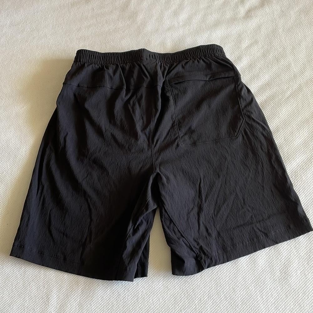 men’s nulu high rise track short / black / M / lululemon - Picture 2 of 11